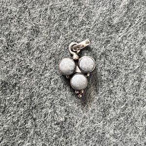 Gray jasper pendant